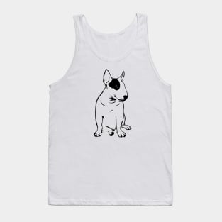 Bull Terrier Dog Women Dog Lover Gift Tank Top